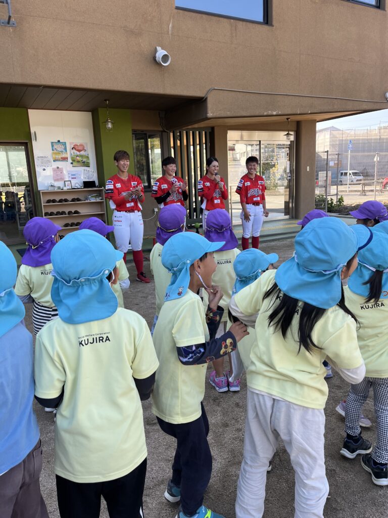 サンブレイズ来園！⚾️