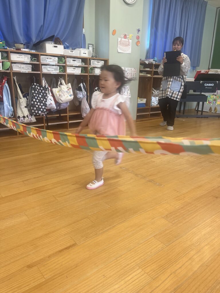 「よ〜いどん！」は、勝ち負けの練習